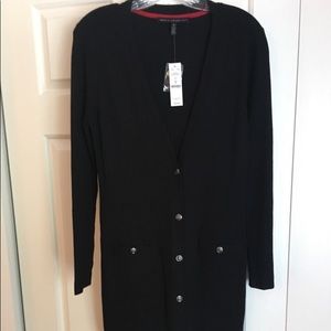 White House Black Market long boyfriend cardigan